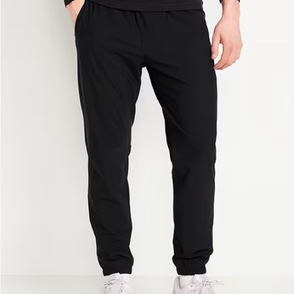 Old Navy Black Men's ProTrain Jogger Pants LARGE TALL
